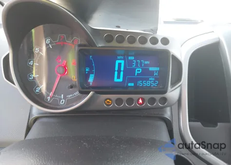 2016 Chevrolet Sonic Lt Auto из США, поврежденный, VIN 1G1JC5SG5G4116695